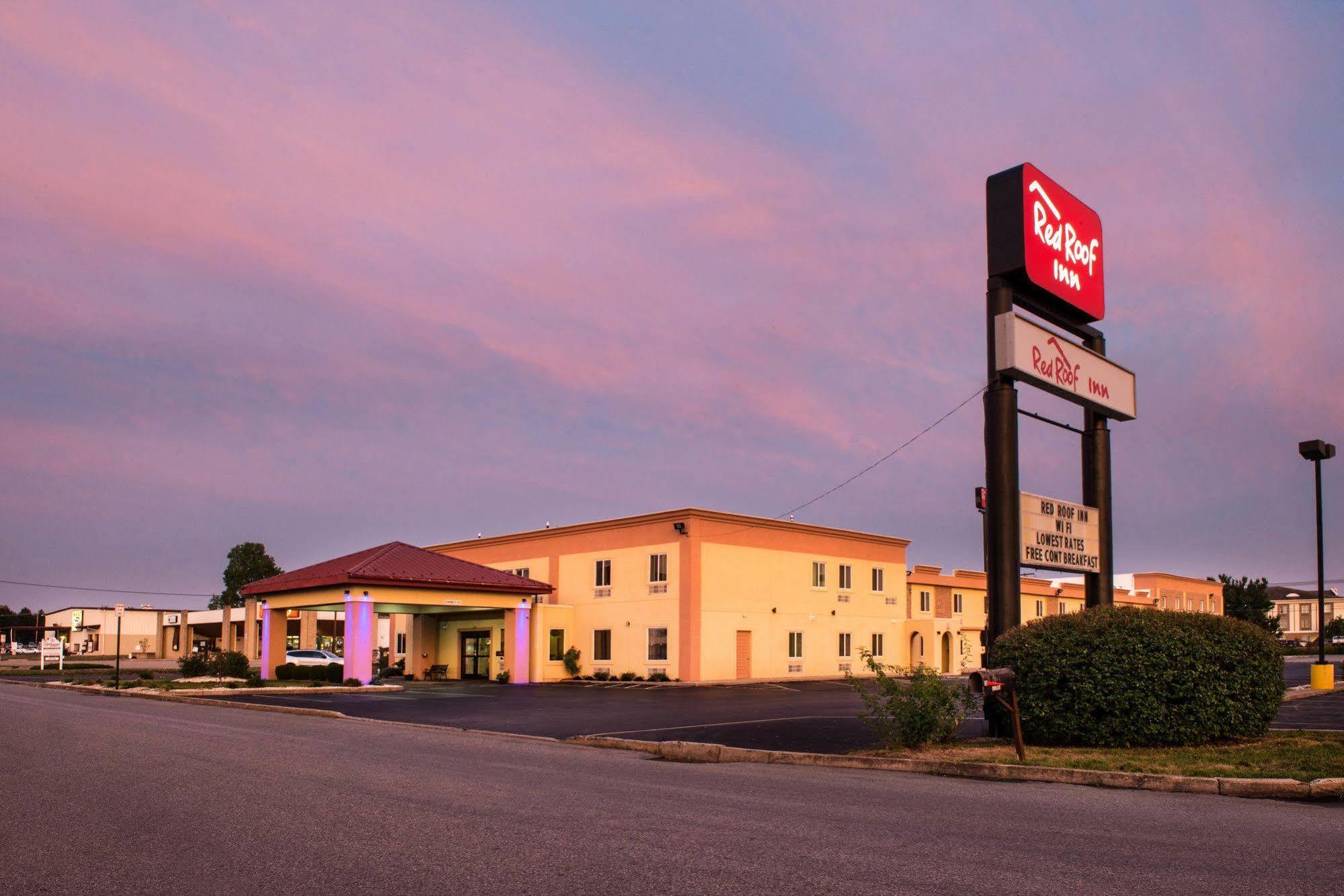 Red Roof Inn Chambersburg Exterior foto